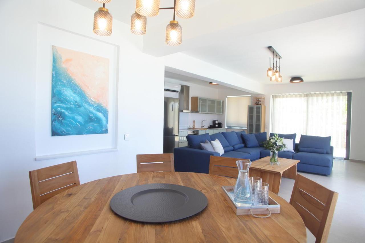 Capro - Milos Bay Villas Áyios Nikítas 外观 照片