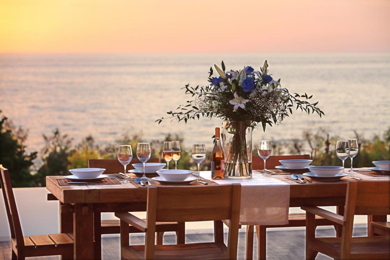 Capro - Milos Bay Villas Áyios Nikítas 外观 照片