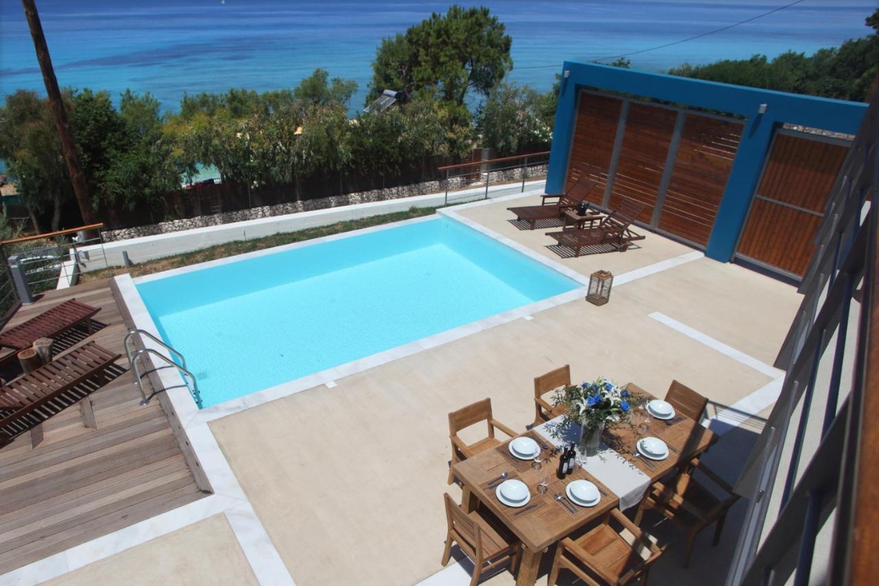 Capro - Milos Bay Villas Áyios Nikítas 外观 照片